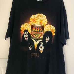 🔥KISS ARMY Vintage Authentic 2003 Tour Corps men’s XXL 2X original
